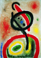 Joan Miro  Femme III affiche art 80x60cm | yourdeclineoration.com