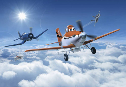 Komar Planes Above the Clouds Papier Peint 368x254cm | yourdeclineoration.com