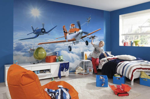 Komar Planes Above the Clouds Papier Peint 368x254cm | yourdeclineoration.com