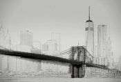 Wizard+Genius New York Art Illustration Black And White Papier Peint Intissé 384x260cm 8 bandes | yourdeclineoration.com