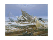 Affiche Art Caspar David Friedrich Das Eismeer 40x30cm CDF 101 PGM | yourdeclineoration.com