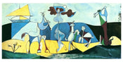 Affiche Art Pablo Picasso La joie de Vivre 100x50cm PP 287 PGM | yourdeclineoration.com