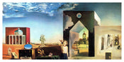 Affiche Art Salvador Dali Banlieue de la Ville 100x50cm SD 809 PGM | yourdeclineoration.com