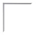 Cadre Photo 18x24 cm - Argent Brillant - Plastique - Annecy