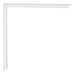 Annecy Plastique Cadre Photo 70x100cm Blanc Brillant Detail Coin | yourdeclineoration.com