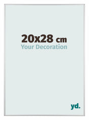 Austin Aluminium Cadre Photo 20x28cm Argent Mat De Face Mesure | yourdeclineoration.com