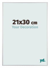 Austin Aluminium Cadre Photo 21x30cm Argent Mat De Face Mesure | yourdeclineoration.com