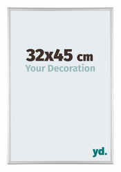 Austin Aluminium Cadre Photo 32x45cm Argent Mat De Face Mesure | yourdeclineoration.com