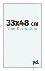 Austin Aluminium Cadre Photo 33x48cm Or Vintage De Face Mesure | yourdeclineoration.com