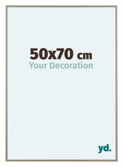 Austin Aluminium Cadre Photo 50x70cm Champagne De Face Mesure | yourdeclineoration.com