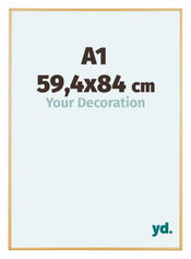 Austin Aluminium Cadre Photo 59 4x84cm A1 Or Vintage De Face Mesure | yourdeclineoration.com
