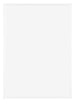 Bordeaux Plastique Cadre Photo 67x98cm Blanc Brillant De Face | yourdeclineoration.com