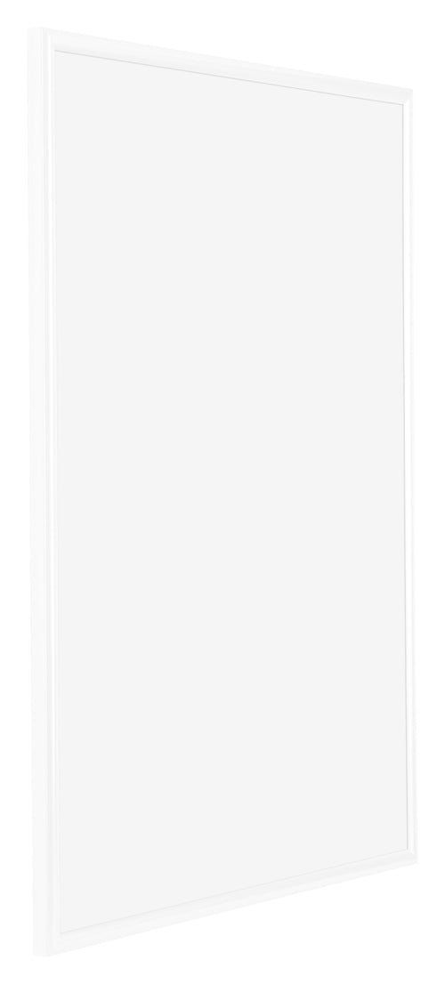 Bordeaux Plastique Cadre Photo 68x98cm Blanc Brillant De Face Oblique | yourdeclineoration.com