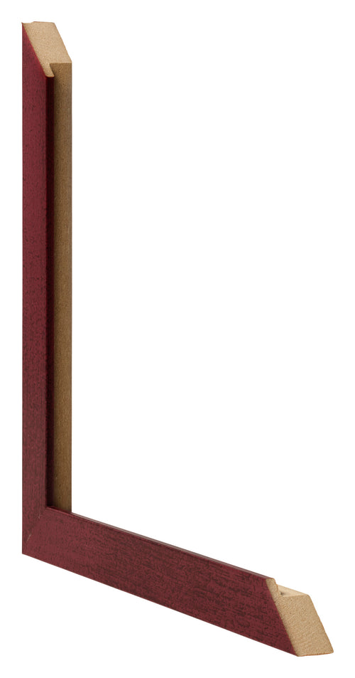 Cadre Photo 36x48cm Vin Rouge Patine MDF Bologna Detail Intersection | yourdeclineoration.com