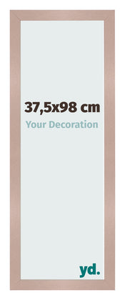 Cadre Photo 37 5x98 cm Rose Ancien MDF Bologna De Face Mesure | yourdeclineoration.com