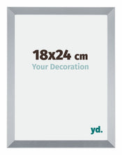 Catania MDF Cadre Photo 18x24cm Argent Mesure| yourdeclineoration.com