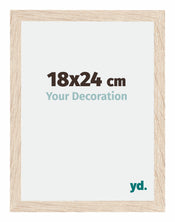 Catania MDF Cadre Photo 18x24cm Chene Mesure| yourdeclineoration.com
