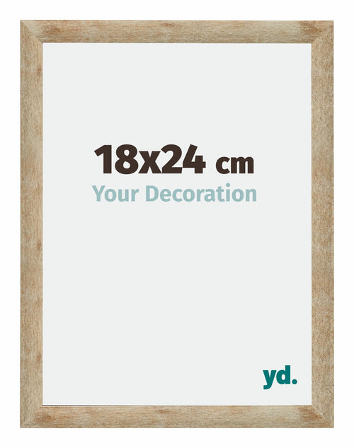 Catania MDF Cadre Photo 18x24cm Or Mesure| yourdeclineoration.com
