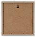 Catania MDF Cadre Photo 20x20cm Argent Arriere| yourdeclineoration.com