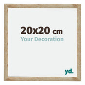 Catania MDF Cadre Photo 20x20cm Or Mesure| yourdeclineoration.com