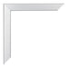 Catania MDF Cadre Photo 20x25cm Argent Detail Coin| yourdeclineoration.com