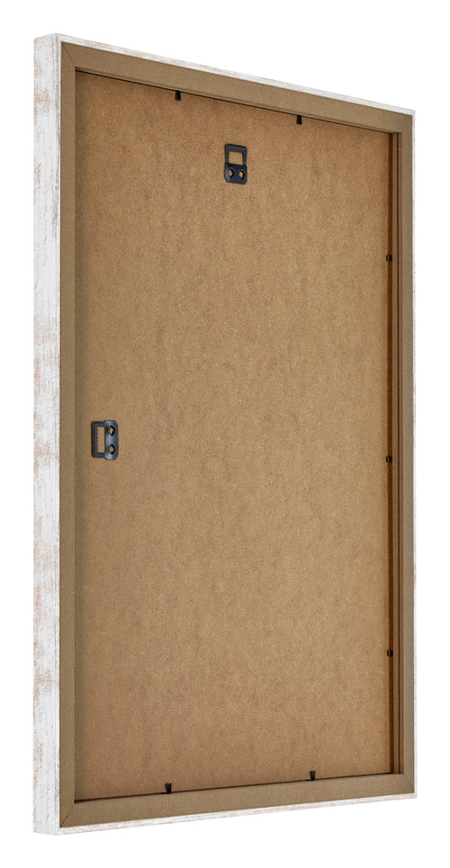Catania MDF Cadre Photo 20x25cm White Wash Arriere Oblique| yourdeclineoration.com