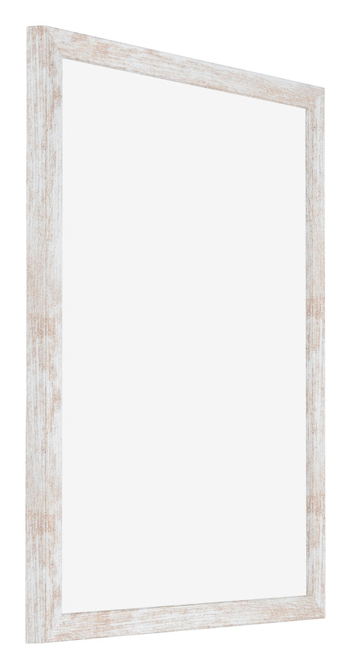 Catania MDF Cadre Photo 20x25cm White Wash De Face Oblique| yourdeclineoration.com