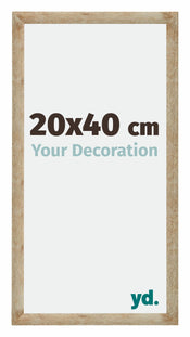 Catania MDF Cadre Photo 20x40cm Or Mesure| yourdeclineoration.com