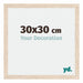 Catania MDF Cadre Photo 30x30cm Chene Mesure| yourdeclineoration.com