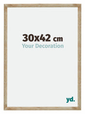 Catania MDF Cadre Photo 30x42cm Or Mesure| yourdeclineoration.com