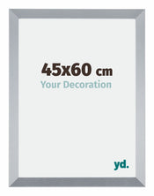 Catania MDF Cadre Photo 45x60cm Argent Mesure| yourdeclineoration.com