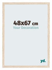Catania MDF Cadre Photo 48x67cm Chene De Face Mesure | yourdeclineoration.com