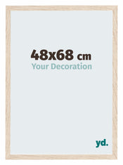 Catania MDF Cadre Photo 48x68cm Chene De Face Mesure | yourdeclineoration.com