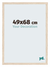 Catania MDF Cadre Photo 49x68cm Chene De Face Mesure | yourdeclineoration.com