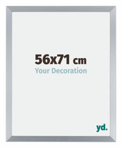 Catania MDF Cadre Photo 56x71cm Argent Mesure| yourdeclineoration.com