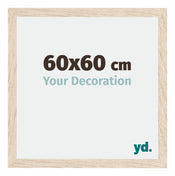 Catania MDF Cadre Photo 60x60cm Chene Mesure| yourdeclineoration.com