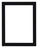 Como MDF Cadre Photo 18x24cm Noir Brillant De Face | yourdeclineoration.com