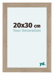 Como MDF Cadre Photo 20x30cm Chene Clair De Face Mesure | yourdeclineoration.com