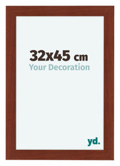 Como MDF Cadre Photo 32x45cm Cerises De Face Mesure | yourdeclineoration.com