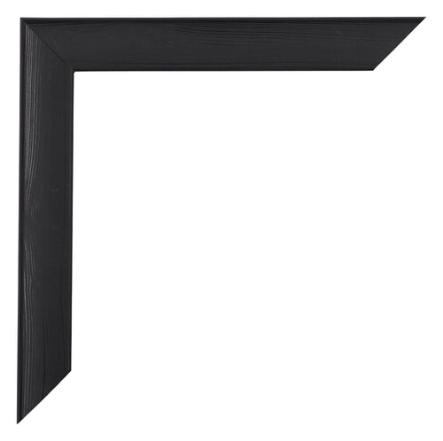 Como MDF Cadre Photo 35x35cm Noir Grain De Bois Coin | yourdeclineoration.com