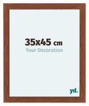 Como MDF Cadre Photo 35x45cm Noyer De Face Mesure | yourdeclineoration.com