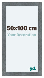 Como MDF Cadre Photo 50x100cm Fer Patine De Face Mesure | yourdeclineoration.com
