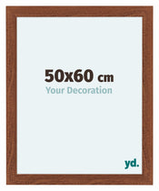 Como MDF Cadre Photo 50x60cm Noyer De Face Mesure | yourdeclineoration.com