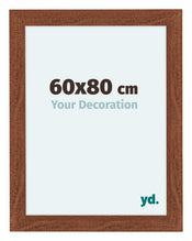 Como MDF Cadre Photo 60x80cm Noyer De Face Mesure | yourdeclineoration.com
