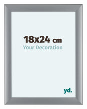 Como MDF Cadre Photo 75x98cm Argent Mat De Face Mesure | yourdeclineoration.com