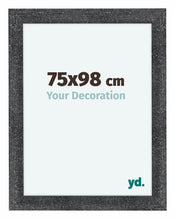Como MDF Cadre Photo 75x98cm Gris Patine De Face Mesure | yourdeclineoration.com