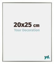 Evry Plastique Cadre Photo 20x25cm Champagne De Face Mesure | yourdeclineoration.com