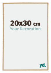 Evry Plastique Cadre Photo 20x30cm Hêtre Clairo De Face Mesure | yourdeclineoration.com