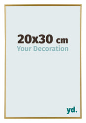 Evry Plastique Cadre Photo 20x30cm Or De Face Mesure | yourdeclineoration.com