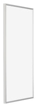 Evry Plastique Cadre Photo 20x40cm Argent De Face Oblique | yourdeclineoration.com